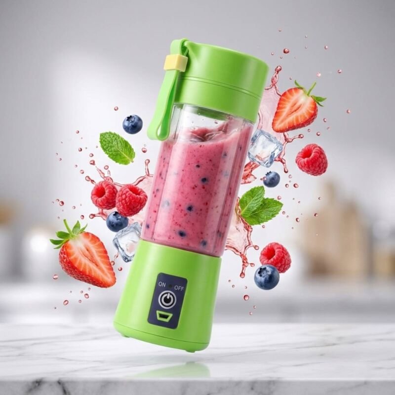 الخلاط المحمول بقوة 60 واط وسعة 380 مل